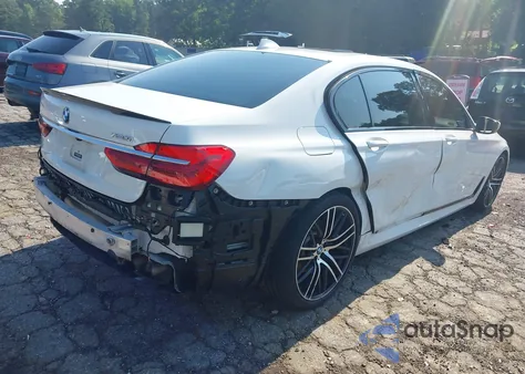 2016 BMW 750I I z USA, uszkodzony, nr VIN WBA7F0C52GGL99450